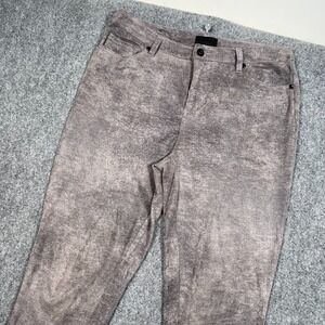 Eric Womens Pants Sz 8‎ Gray Pull On Soft Stretchy